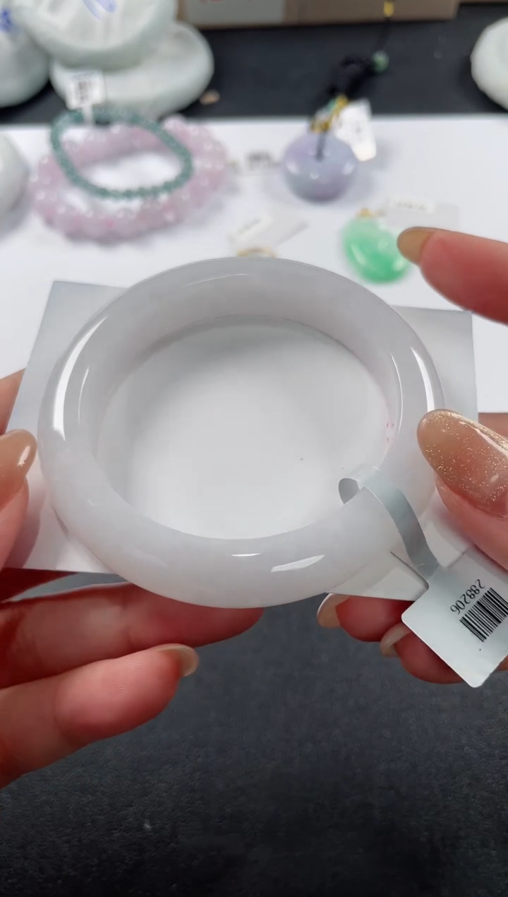 未镶嵌手镯翡翠基地发货H 0682 55+