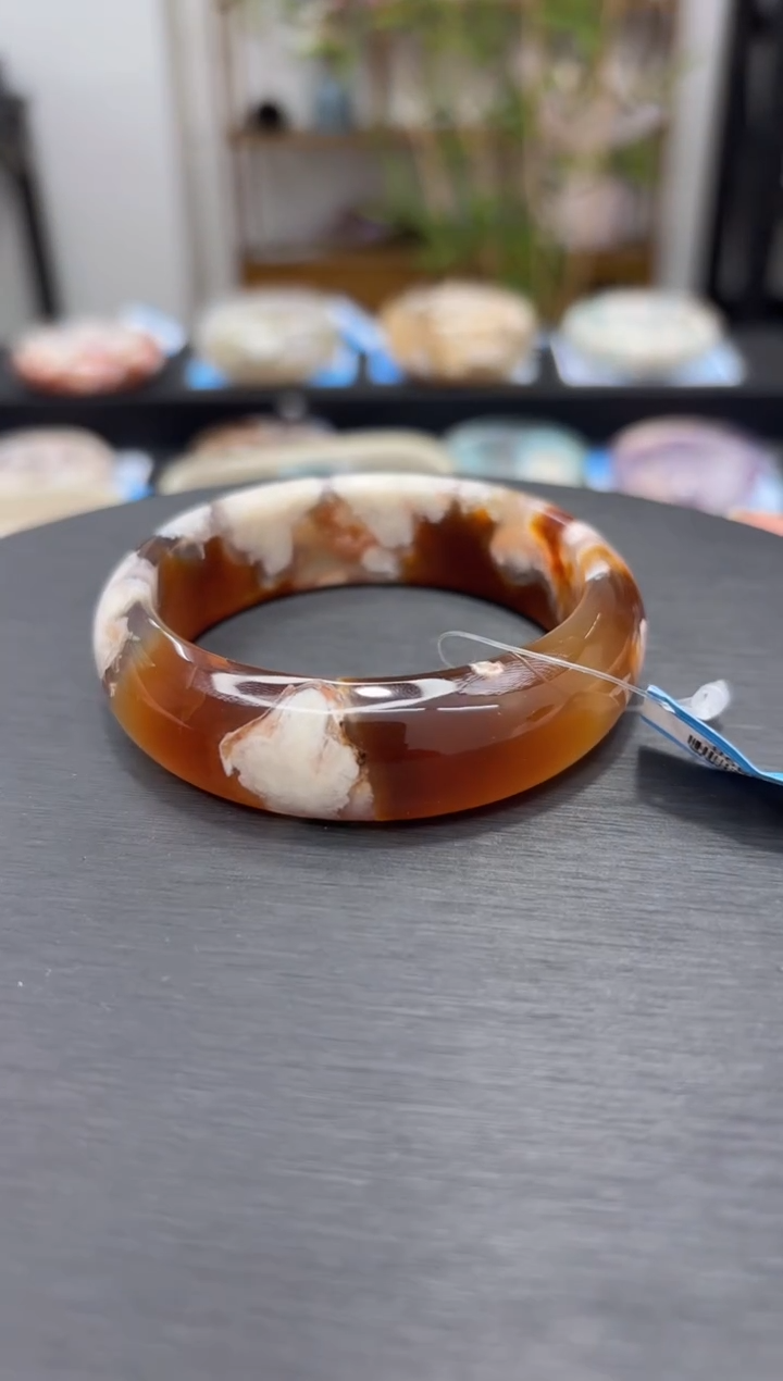 石英质玉手镯未镶嵌C685(54圈)