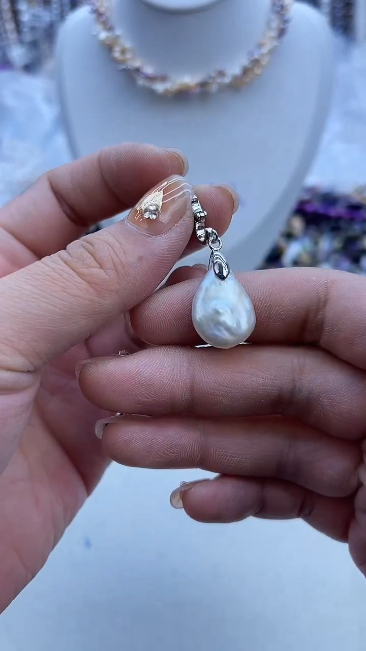 【闪购商品】淡水珍珠吊坠《不含链》未镶嵌812