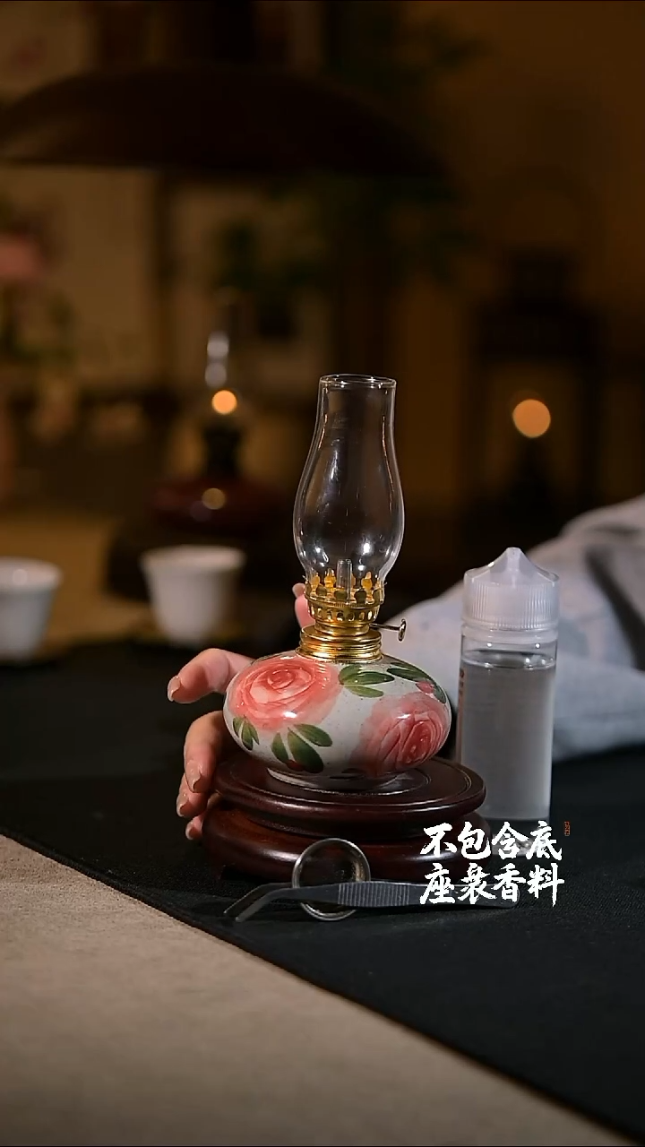 景德镇陶瓷香薰灯摆件