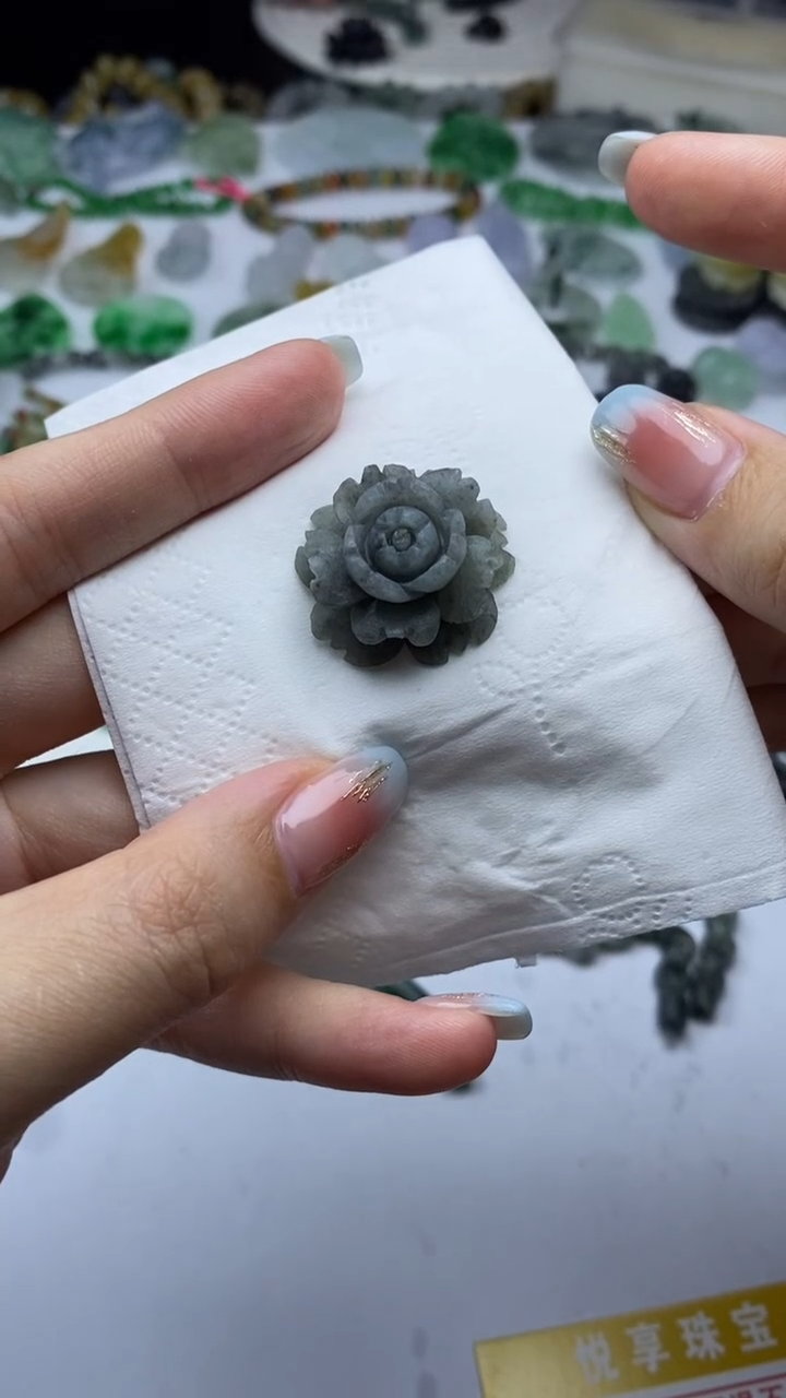 定制翡翠未镶嵌毛货定制不退不换