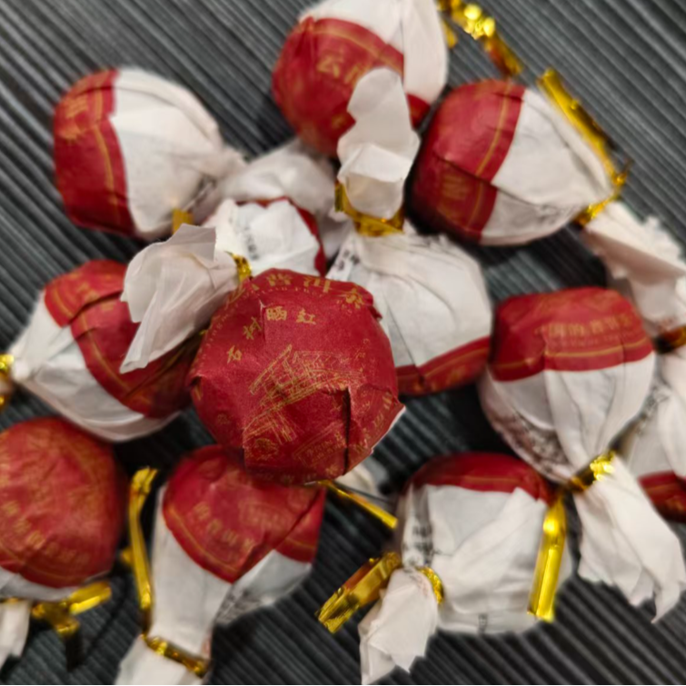 司丽严选-开播福利2024年景迈山红茶龙珠8g12-15