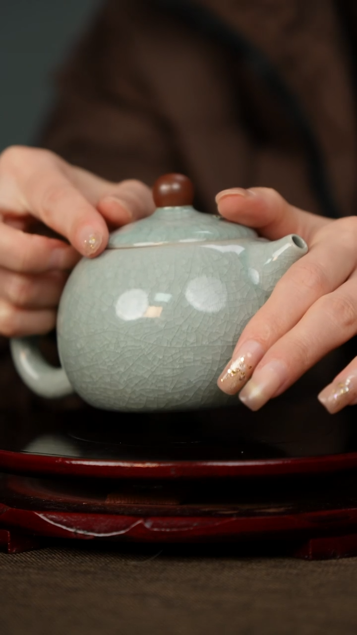 樊立 鱼鳞 西施壶 