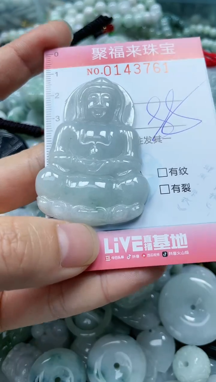 【闪购商品】翡翠未镶嵌颈饰闪购0143761