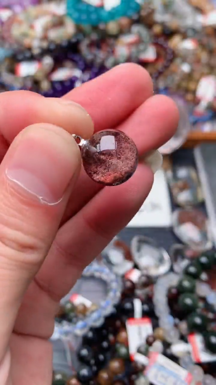 【闪购商品】水晶吊坠(赠链)未镶嵌34