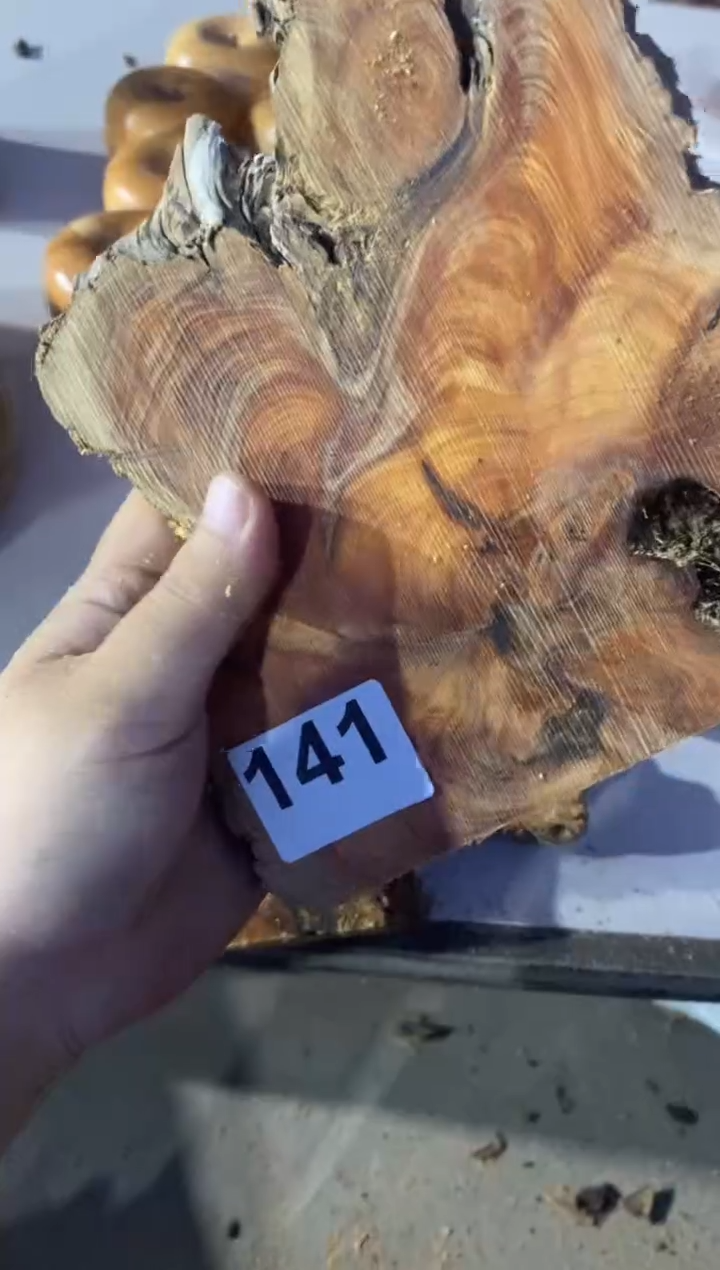 柏木（崖柏）太行陈化崖柏切片一块（津诚林）