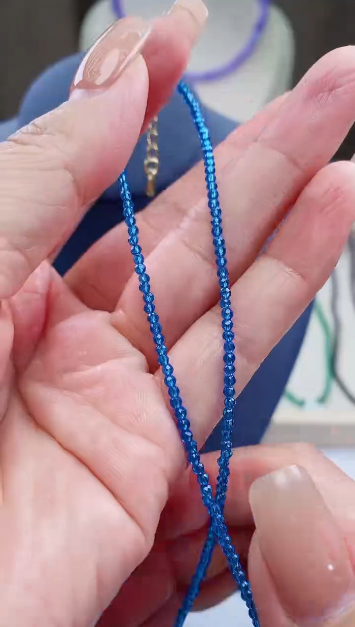 【闪购商品】尖晶石颈饰14K金镶嵌诗颜珠宝甄选SYZB62