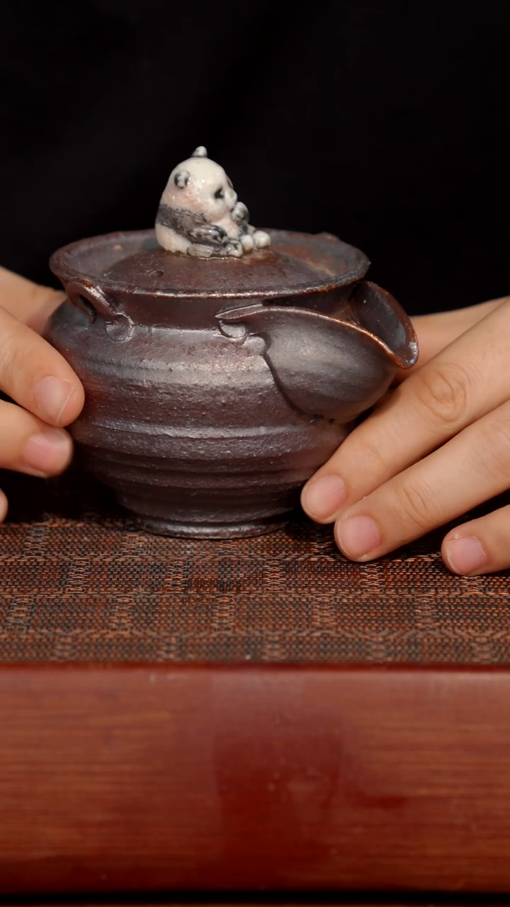 陶瓷奢瓷/瑞寅柴烧茶器（宝瓶）513