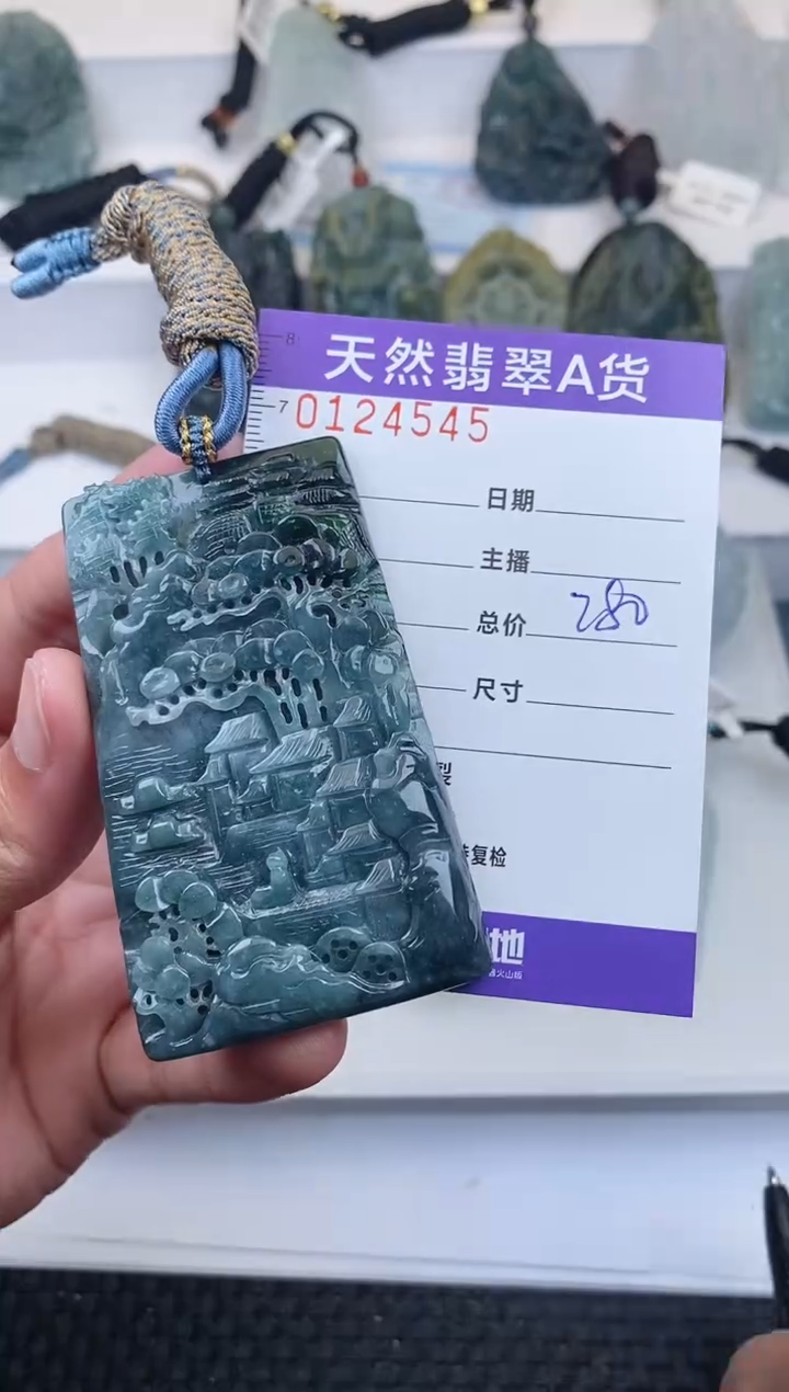 【闪购商品】翡翠颈饰未镶嵌          545
