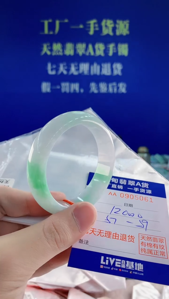 未镶嵌手镯翡翠61