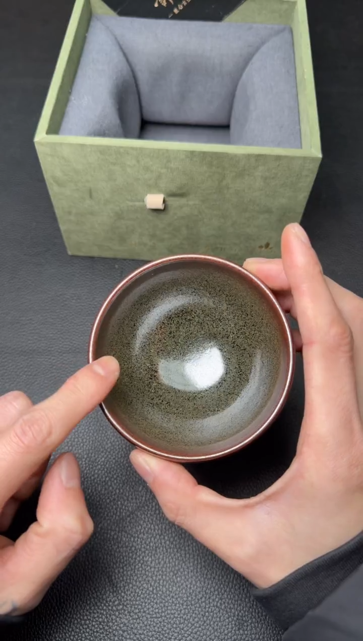 【闪购商品】茶盏建盏故事许杰龙窑柴烧129