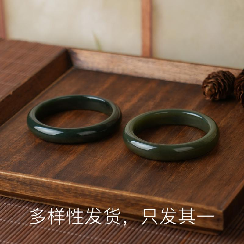 【丽老师】和田玉金肉手镯【多样性发货，发一件】