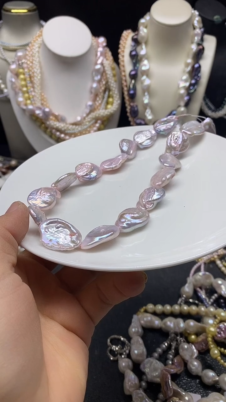 颈饰未镶嵌淡水珍珠多人