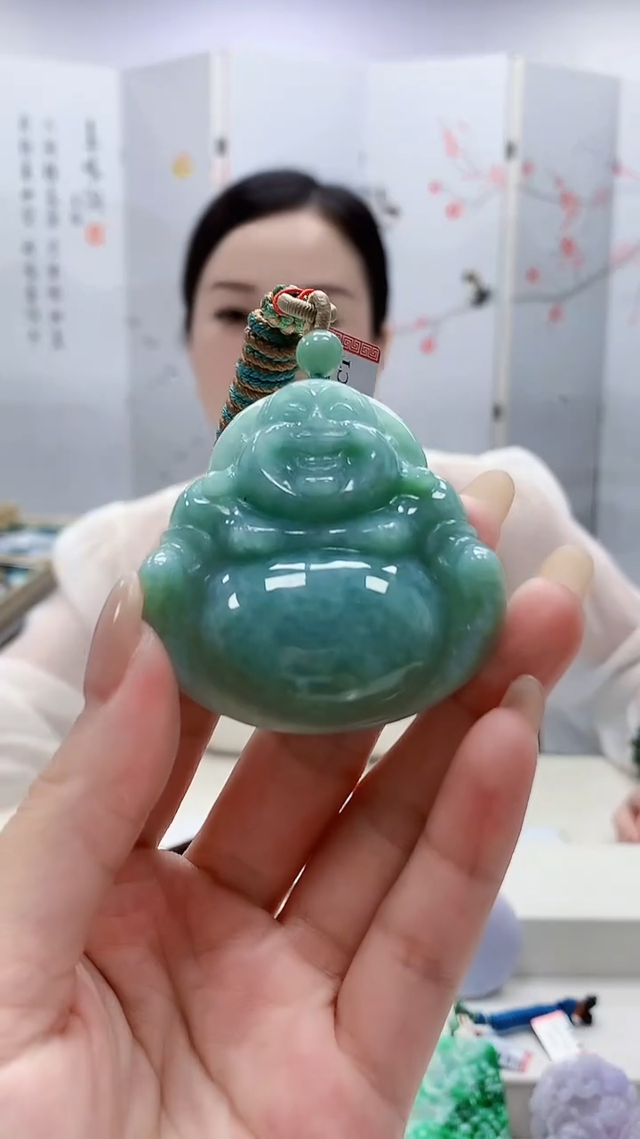 未镶嵌定制翡翠4852lr-毛货挂件18