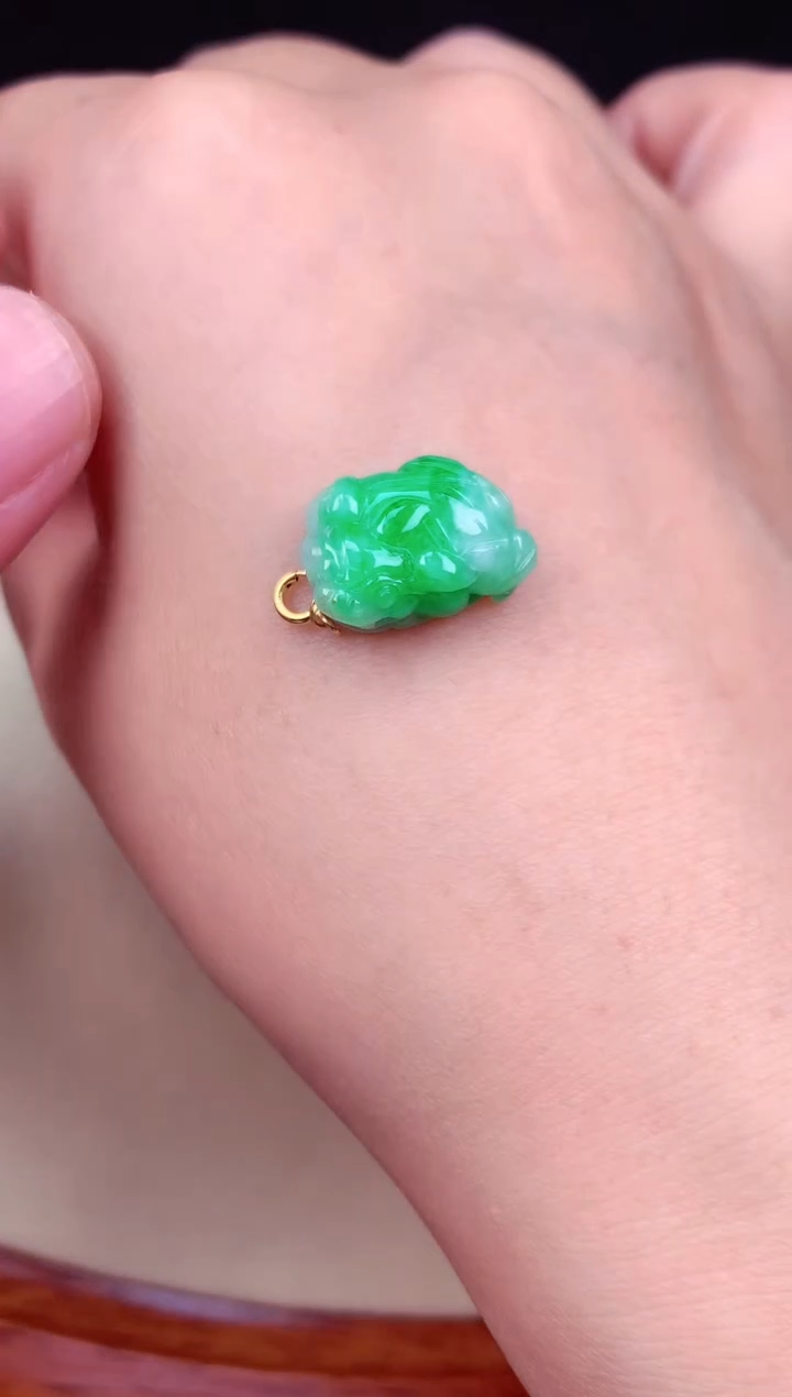 【闪购商品】翡翠吊坠(不含链)未镶嵌天然缅甸A货翡翠