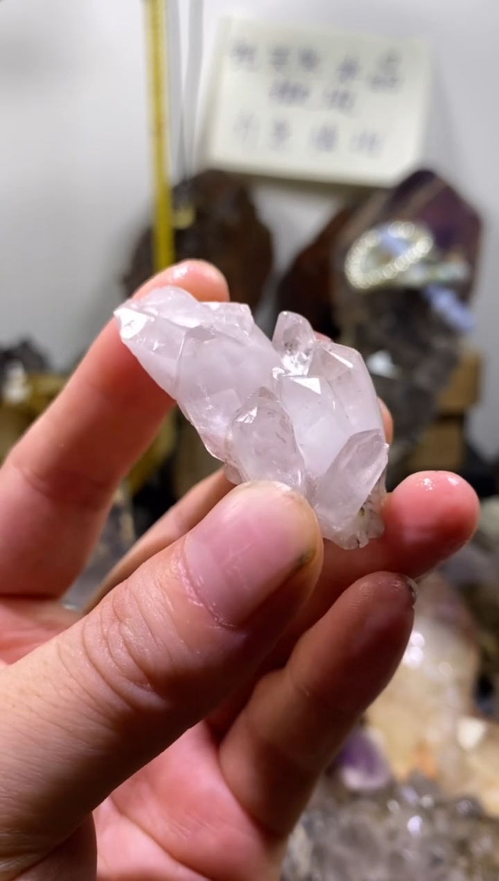 未镶嵌珠宝半成品水晶26号金口河晶簇