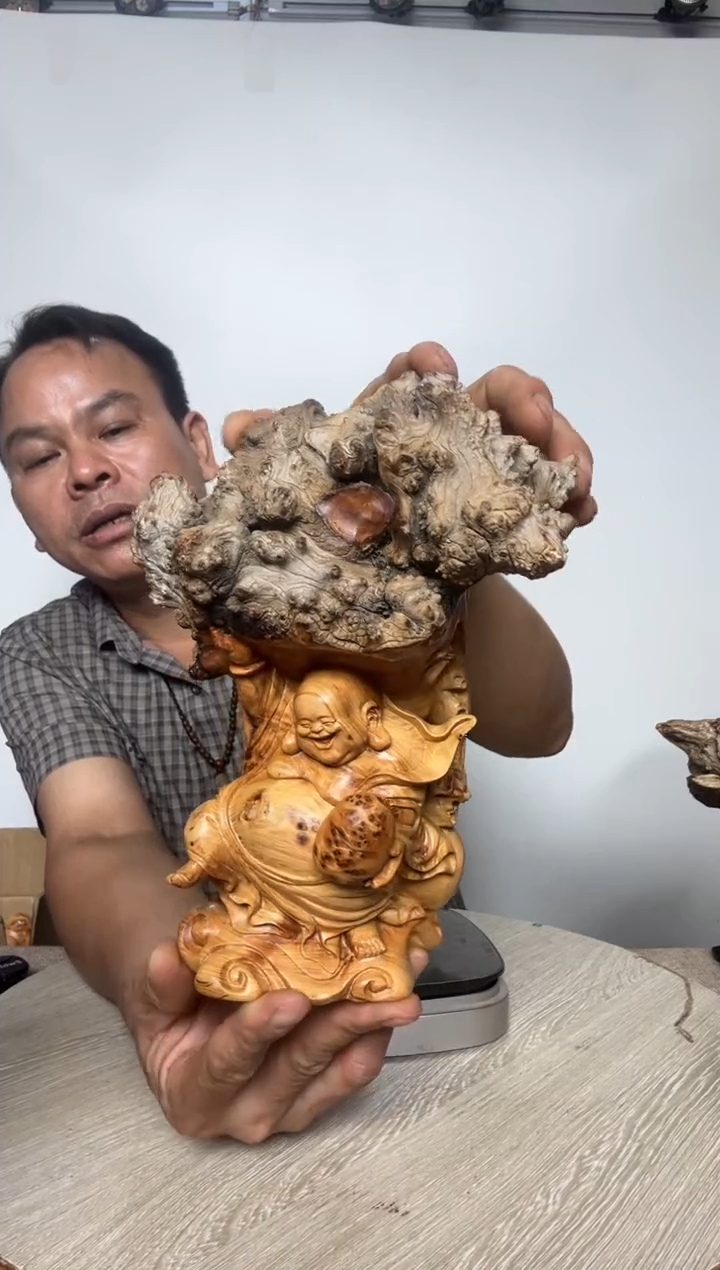 柏木（崖柏）崖柏雕刻件