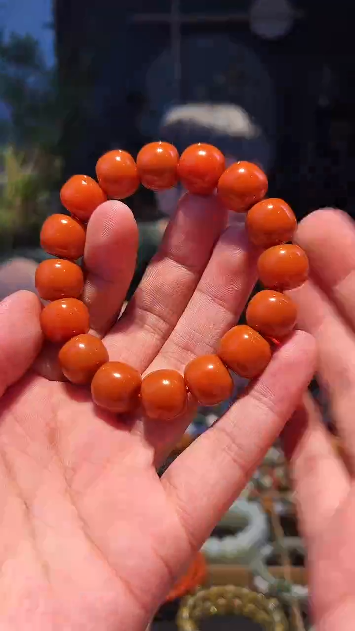 【闪购商品】南红玛瑙手串未镶嵌14+