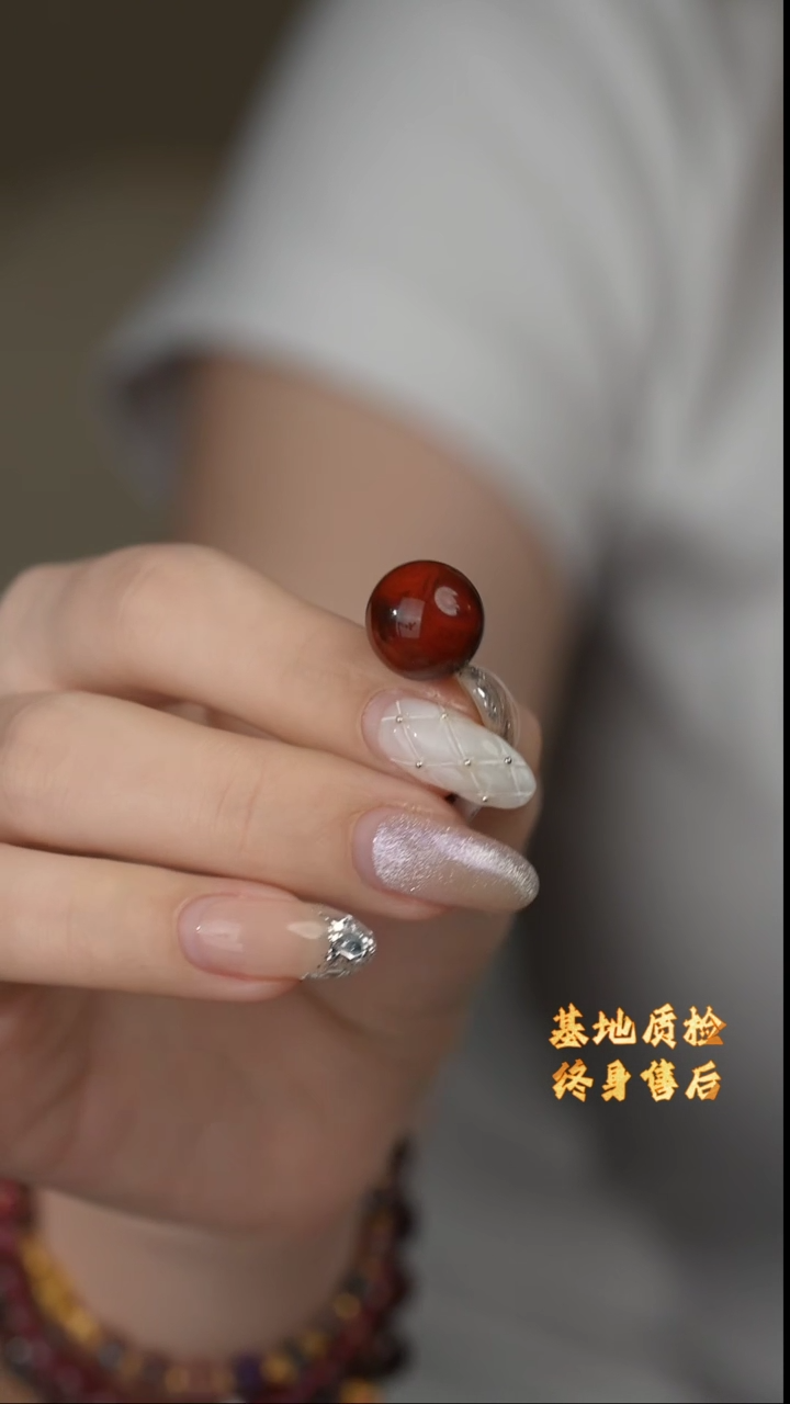 【闪购商品】水晶单珠未镶嵌R25（多样性发一件）12mm+