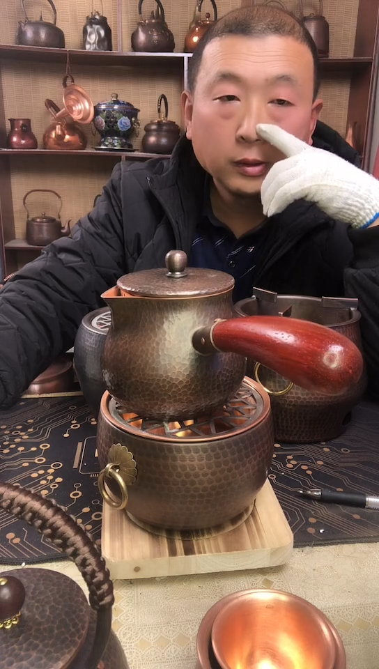 贵金属紫铜铜铜壶