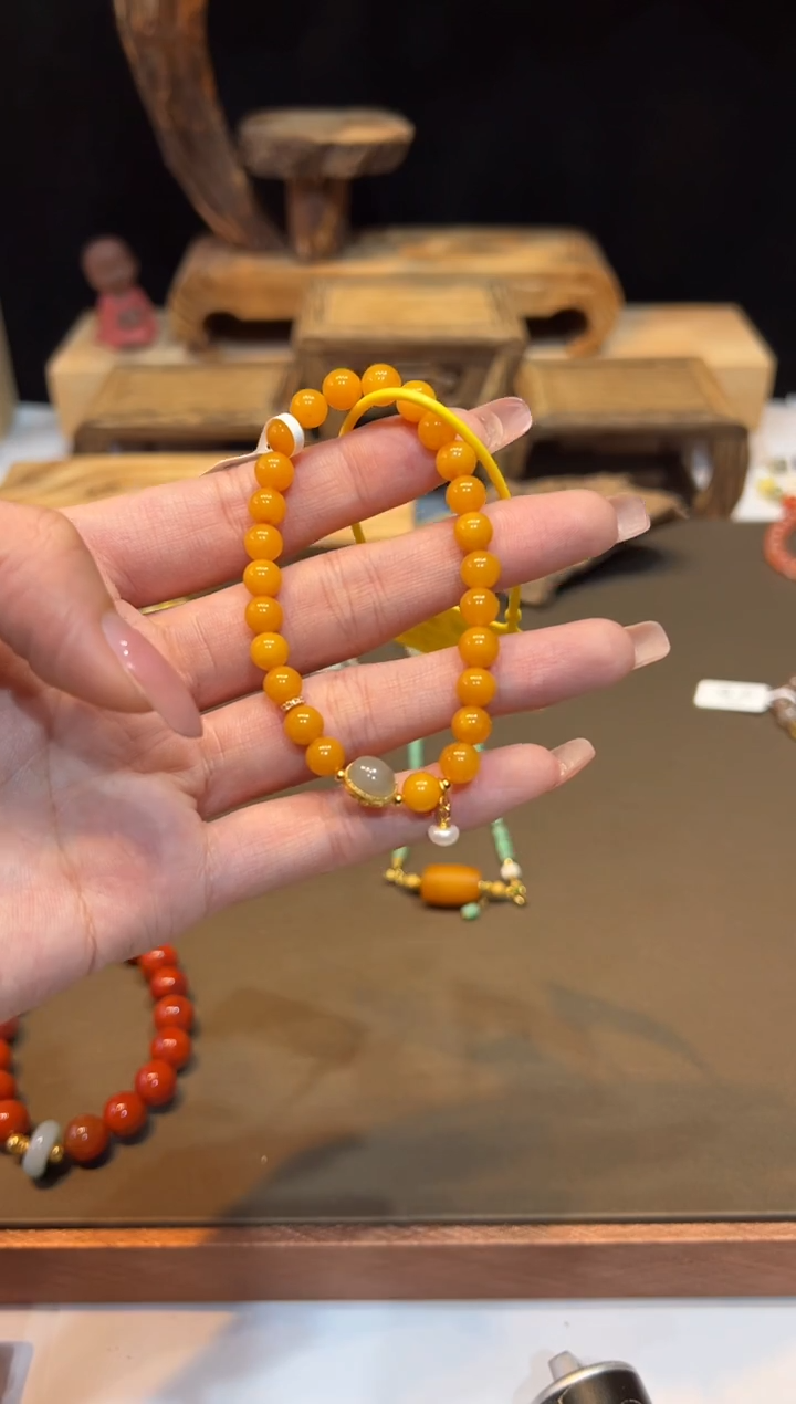 未镶嵌琥珀手饰手饰@@E6590