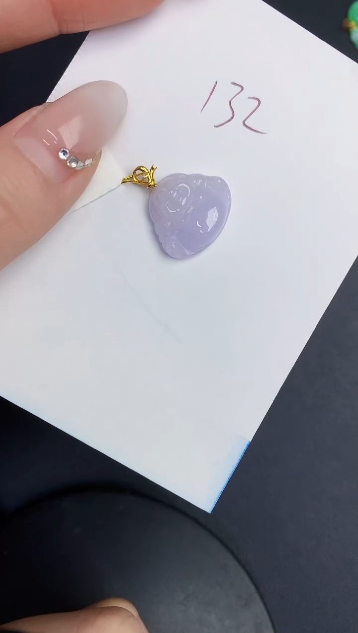 【闪购商品】翡翠颈饰18K金镶嵌0000000000