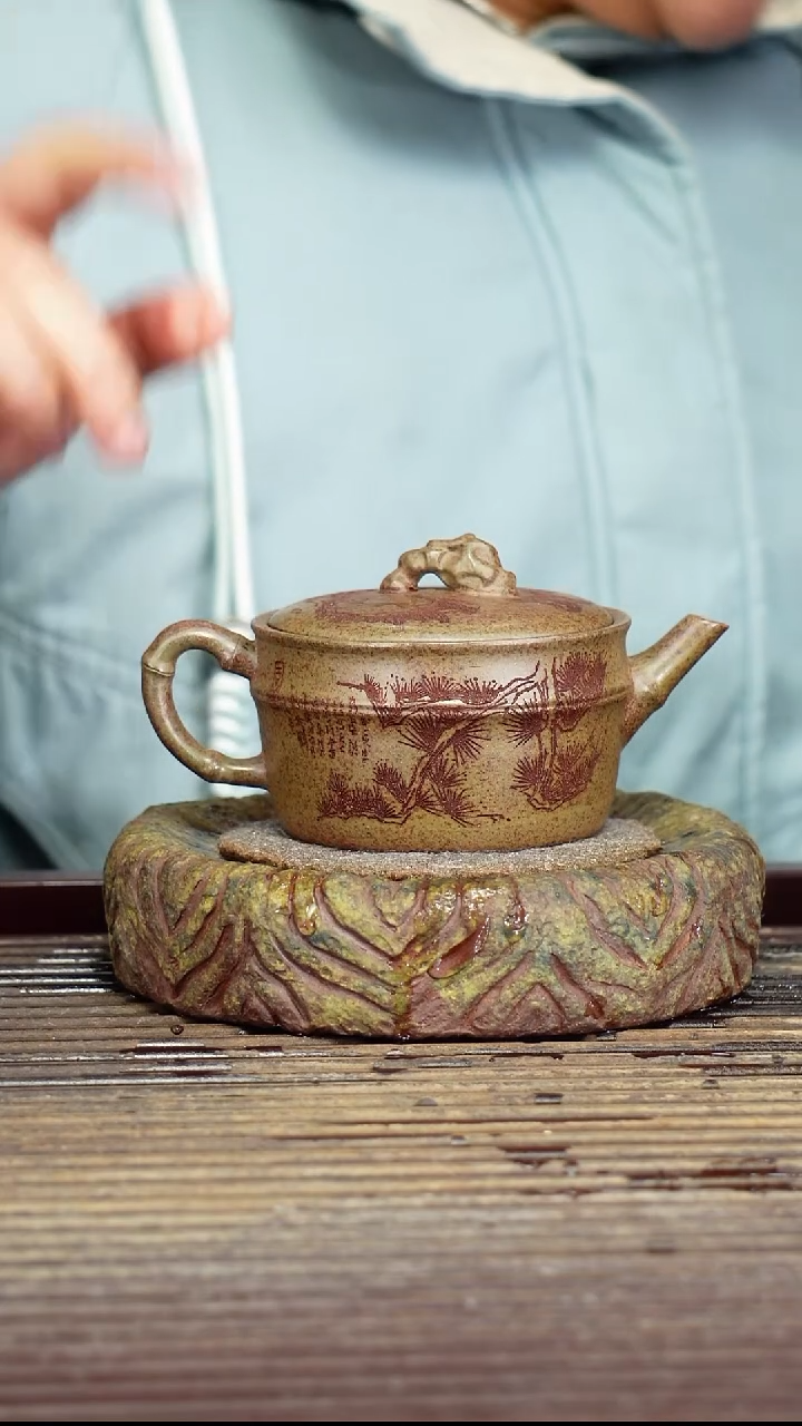 宜兴原矿紫砂壶茶壶150c