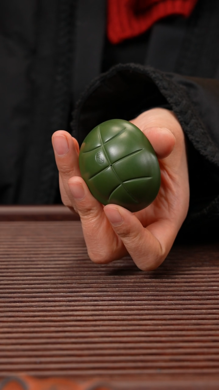 【闪购商品】紫砂茶宠绿泥龟壳