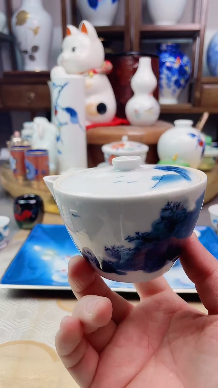 【闪购商品】盘田万青花宝瓶一一