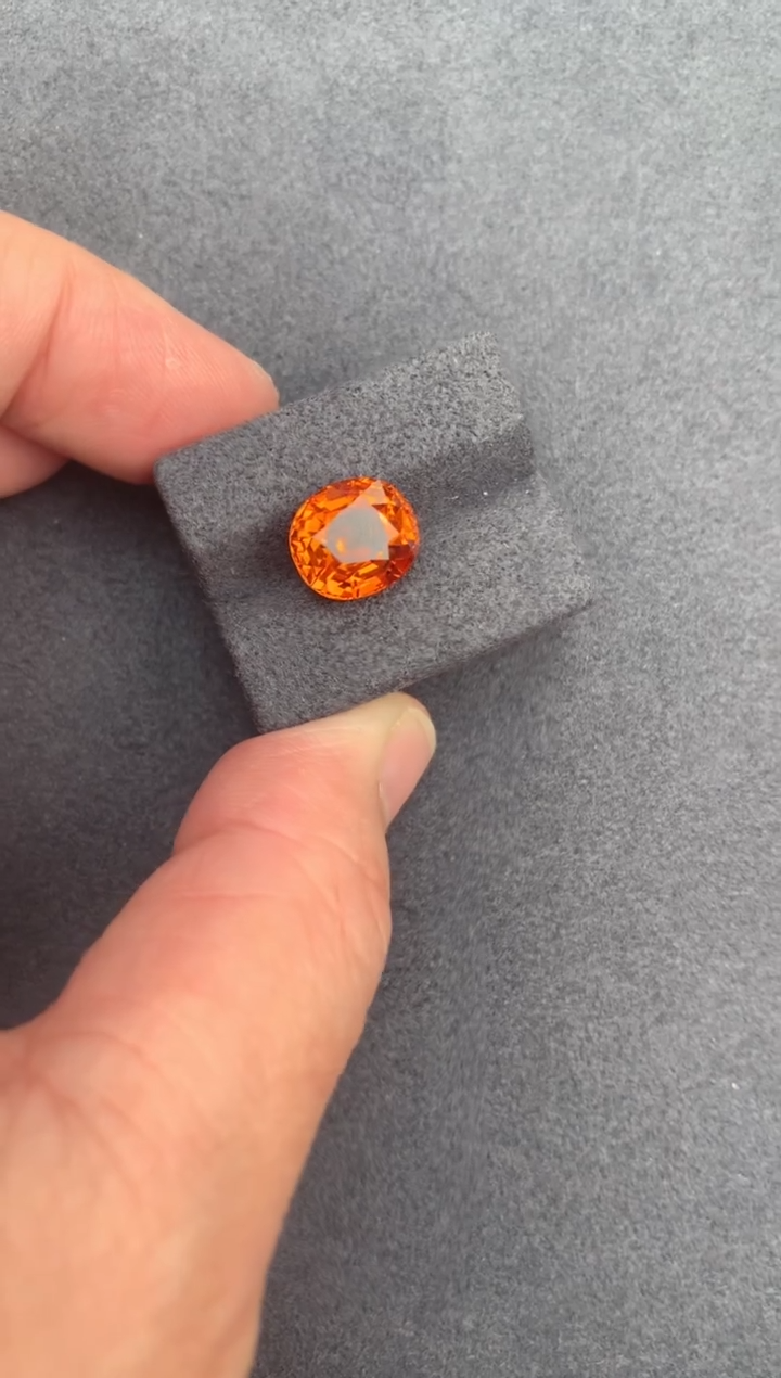 【闪购商品】石榴石（芬达石）裸石未镶嵌5.6ct芬达