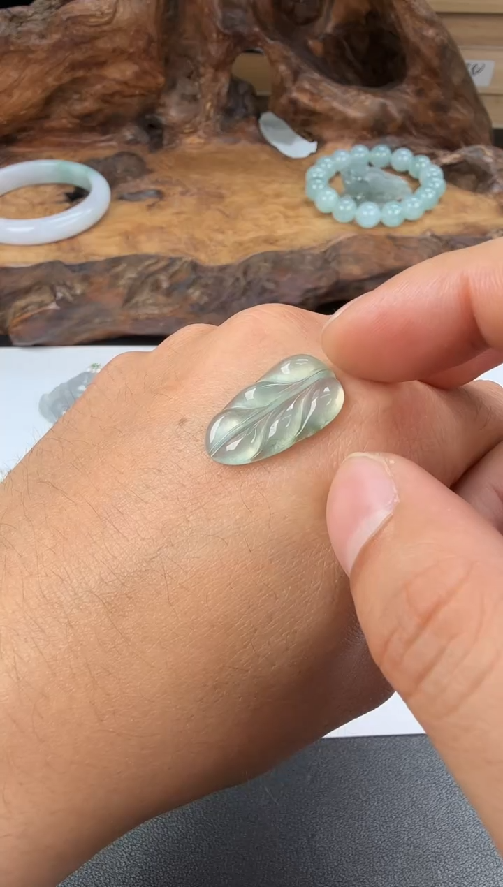 吊坠(不含链)未镶嵌翡翠翡翠饰品-109