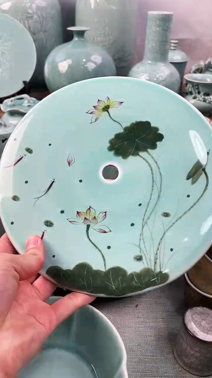 【闪购商品】特价 微瑕 慧仙青瓷