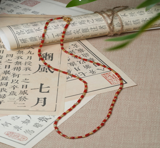 【福伽馫】珊瑚项链-G5063WH-多样性发其一