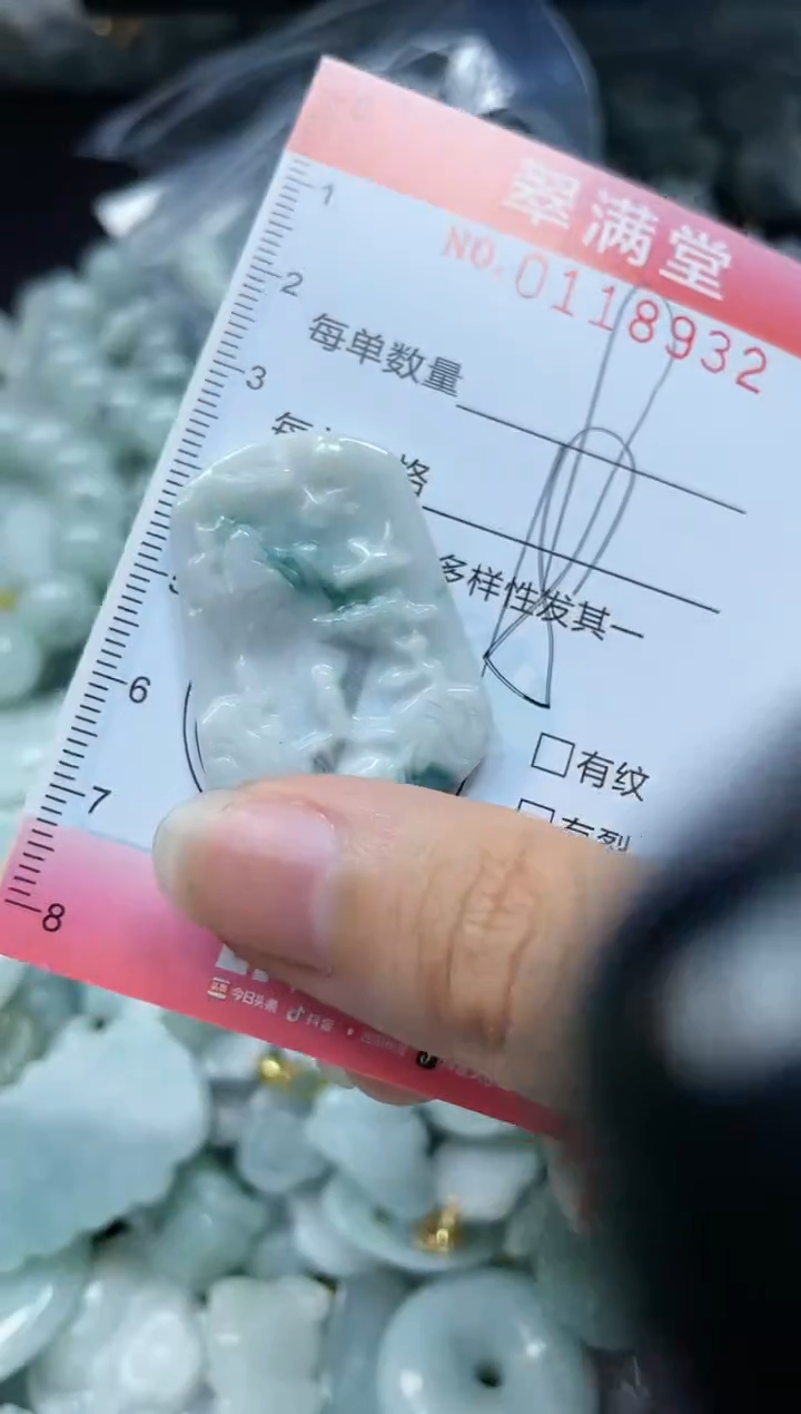 【闪购商品】翡翠未镶嵌颈饰闪购0118932