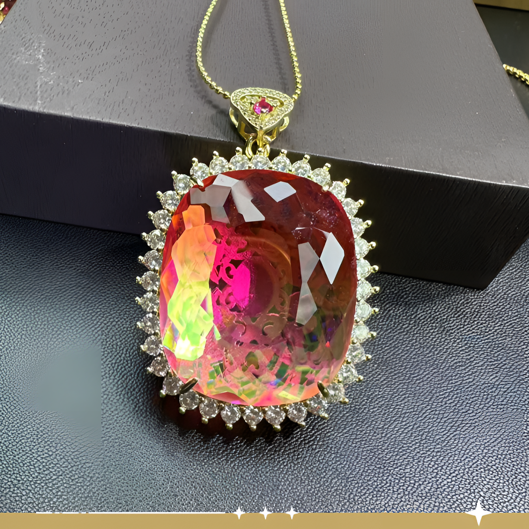 高定—高端馆藏级精美女款吊坠 赠链（D14)