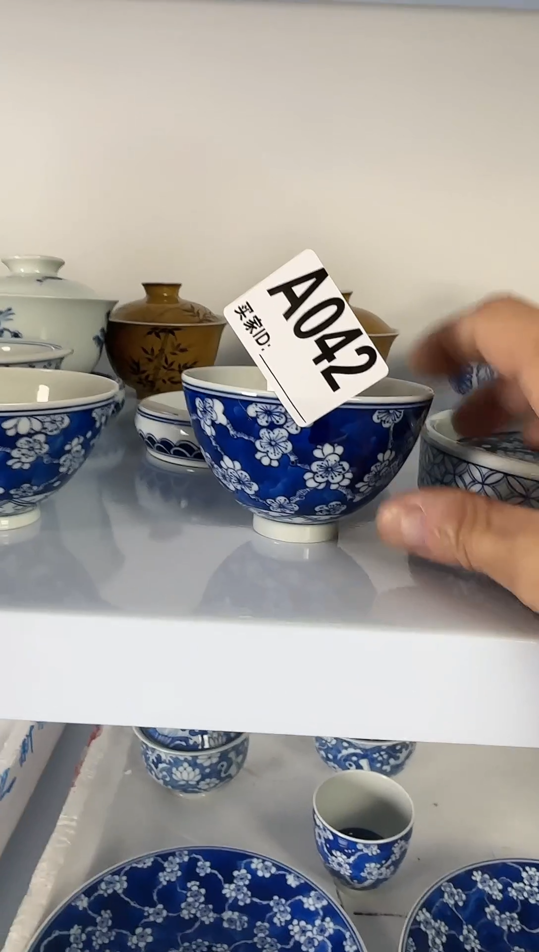 【闪购商品】景德镇高温手工手绘青花茶具