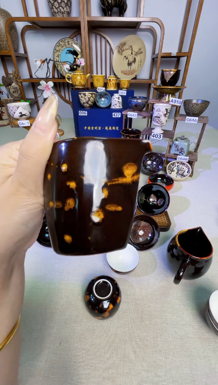 寇*龙【特价微瑕公道】非遗大师手工高温瓷特价款