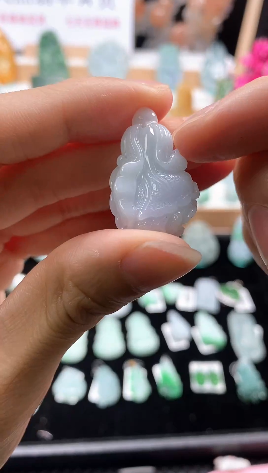 【闪购商品】翡翠颈饰未镶嵌145白菜