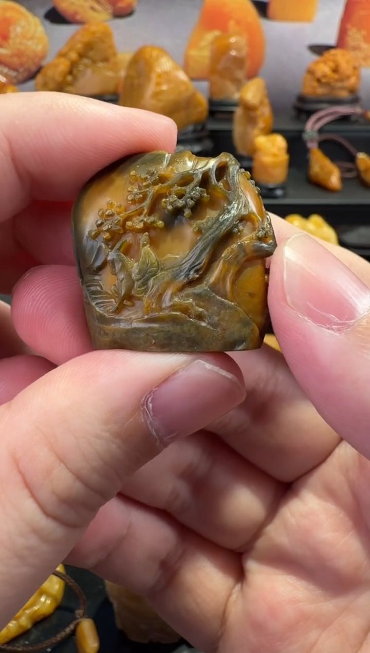 【闪购商品】田黄石半知田黄直播间