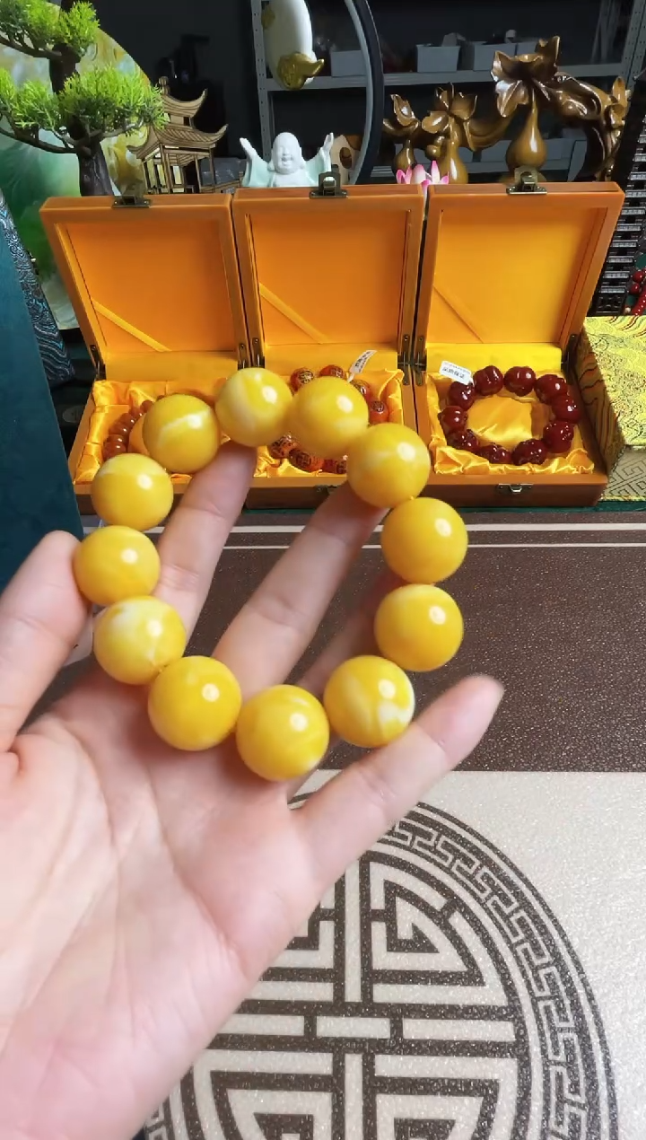 未镶嵌蜜蜡手链【闪购商品】美姐精品高端饰品