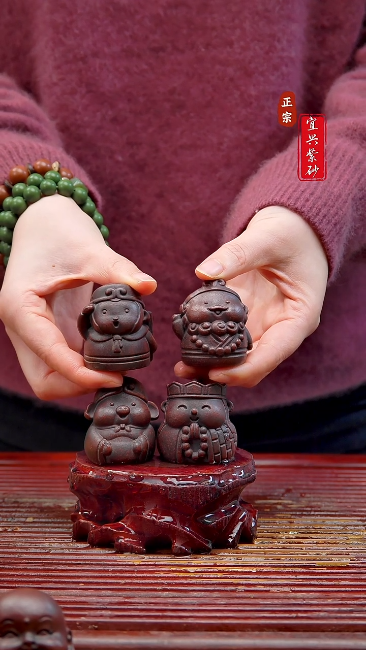 紫砂茶宠宜兴紫砂茶宠摆件