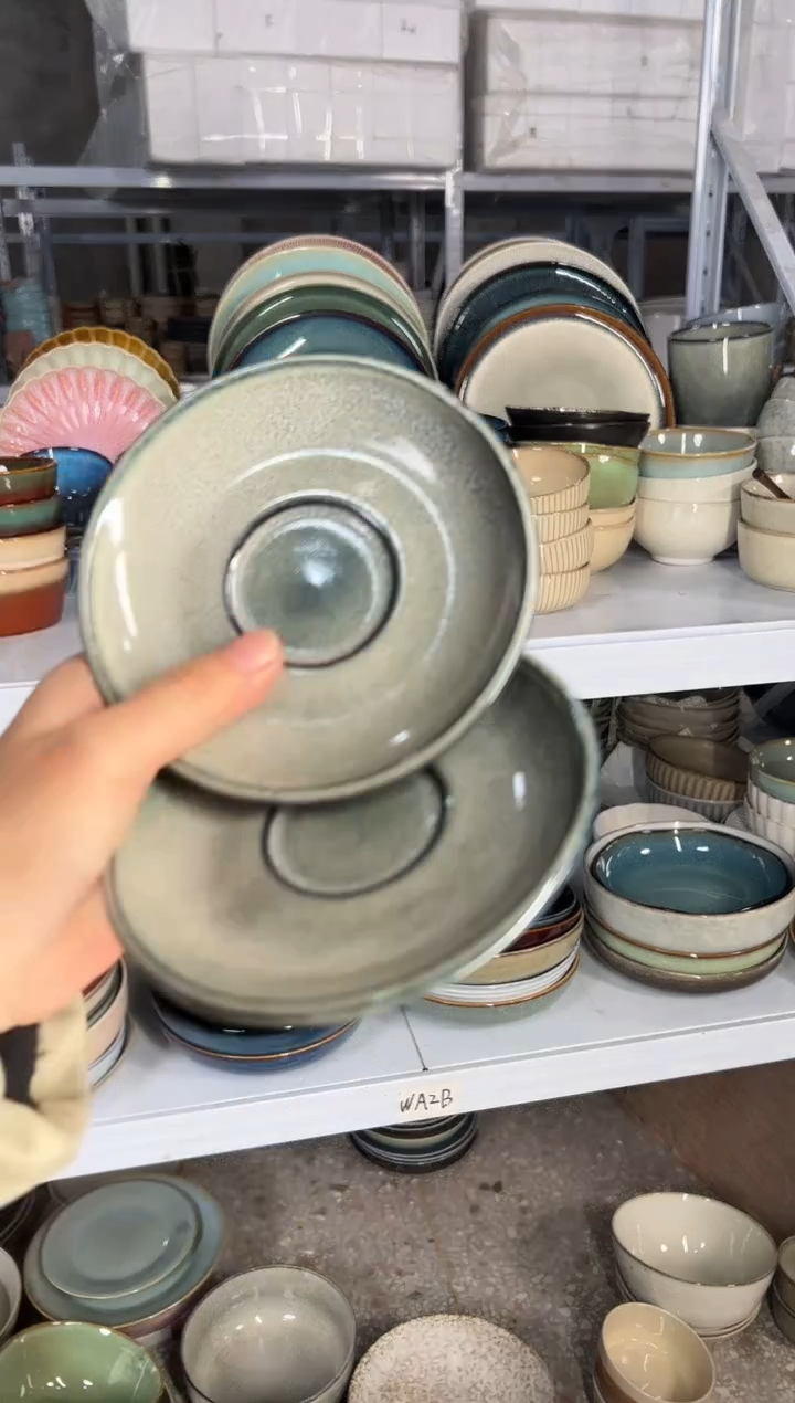陶瓷外贸尾货瑕疵满20包邮X碟子