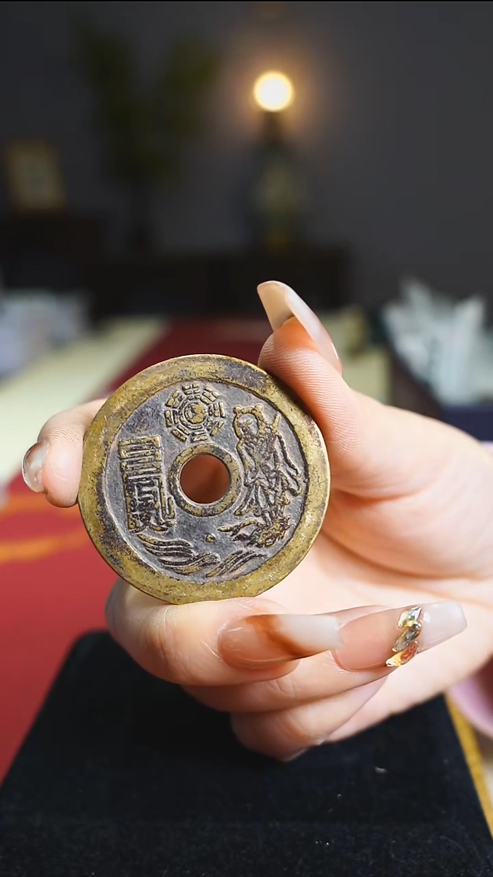 【闪购商品】铜山鬼背太上道士/4.3cm/0931