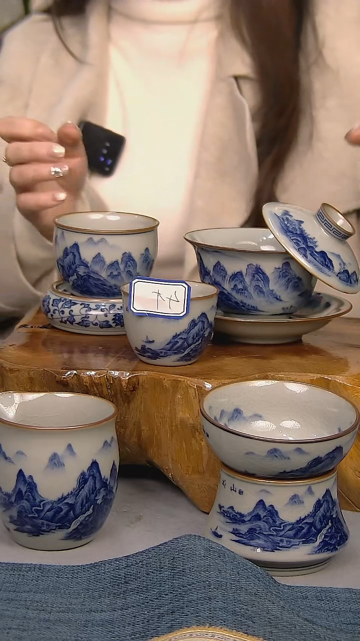 【闪购商品】简装家用款9件套 陶瓷家用茶具系列