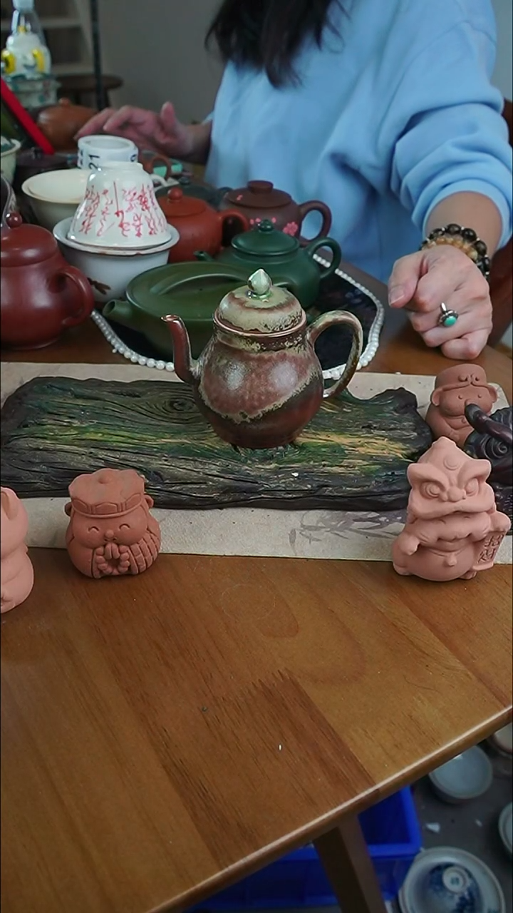 【茶瓷物语】清水柴烧茶壶