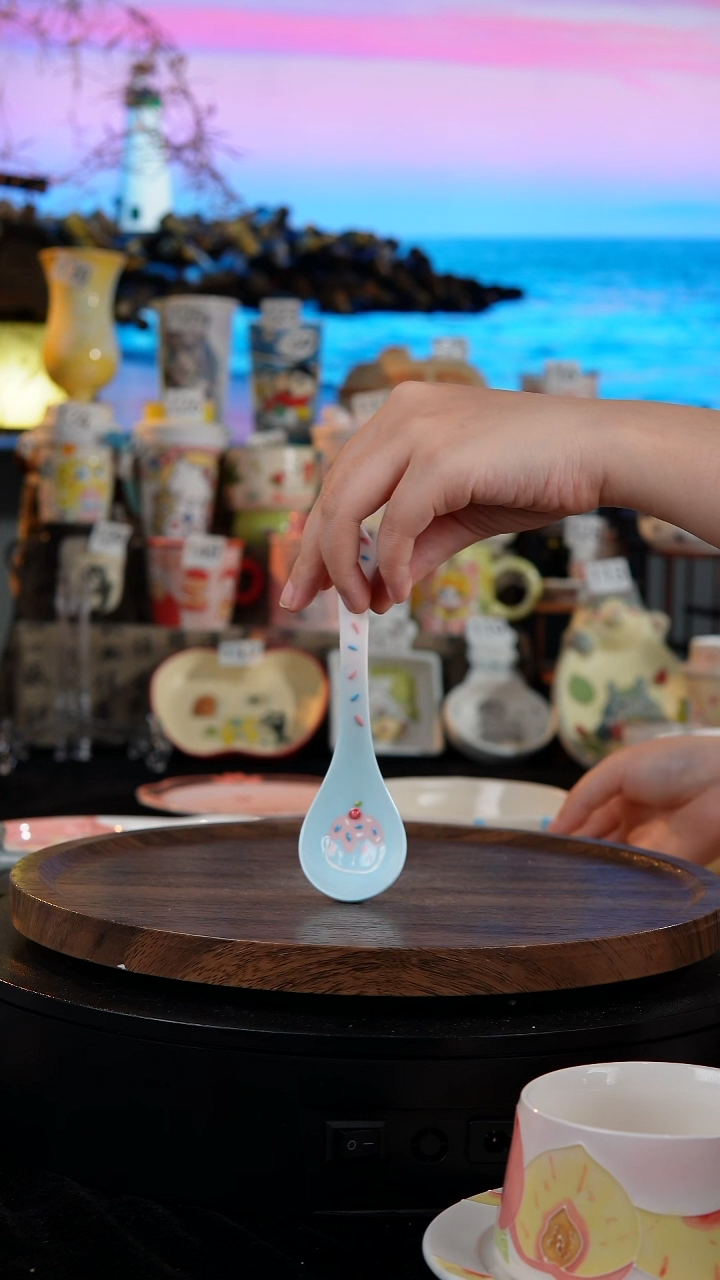 陶瓷便携款景德镇手工手绘陶瓷