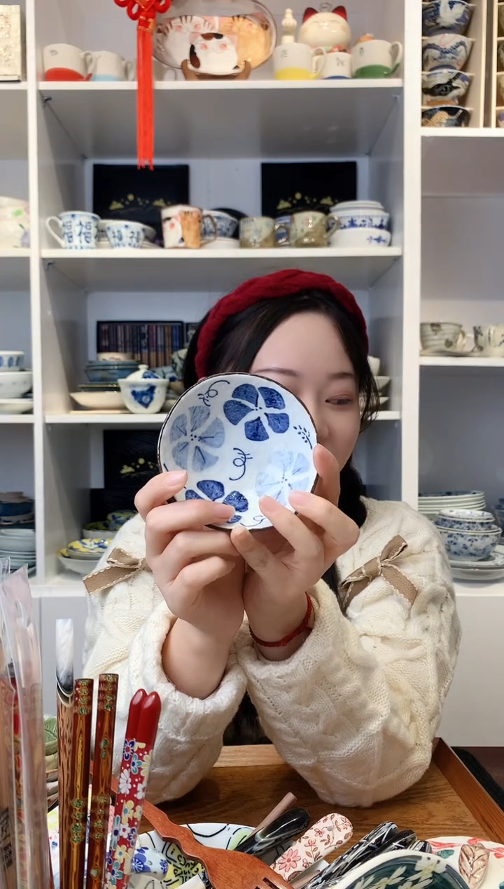 【闪购商品】耐热玻璃风车花酱料碟