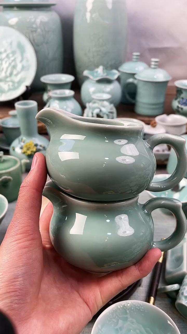 【闪购商品】2个 特价 微瑕 慧仙青瓷