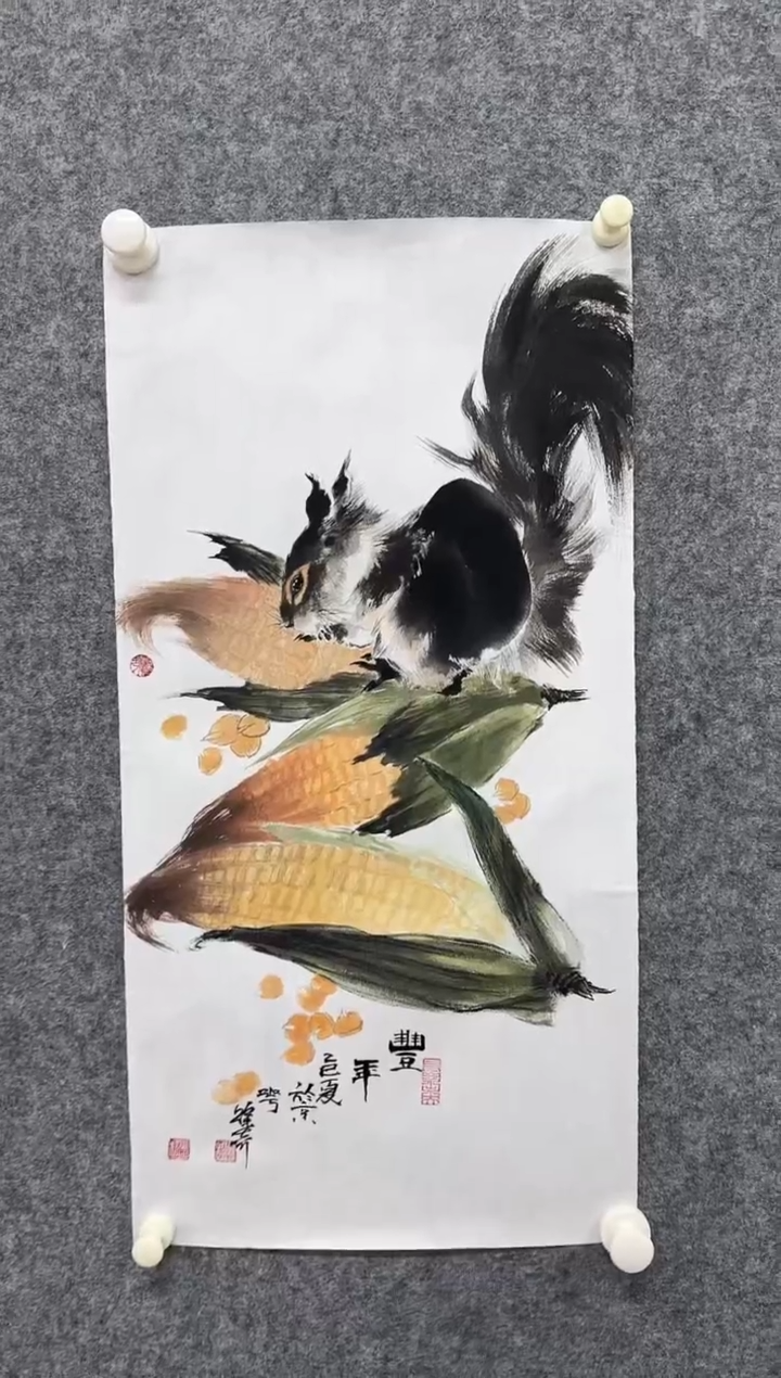 国画DH-XQ老师绘画作品