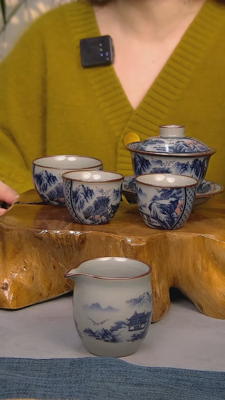 【闪购商品】简装家用款5件套 陶瓷家用茶具系列